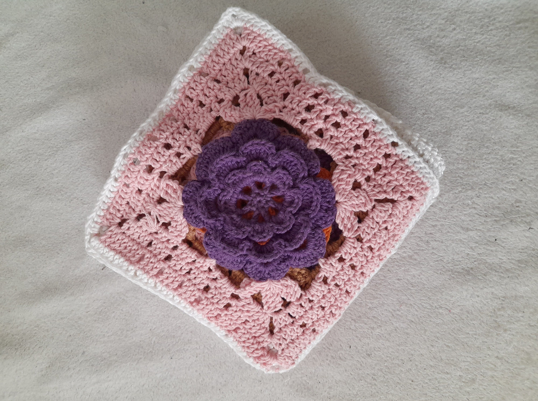 couverture fleurie bébé
