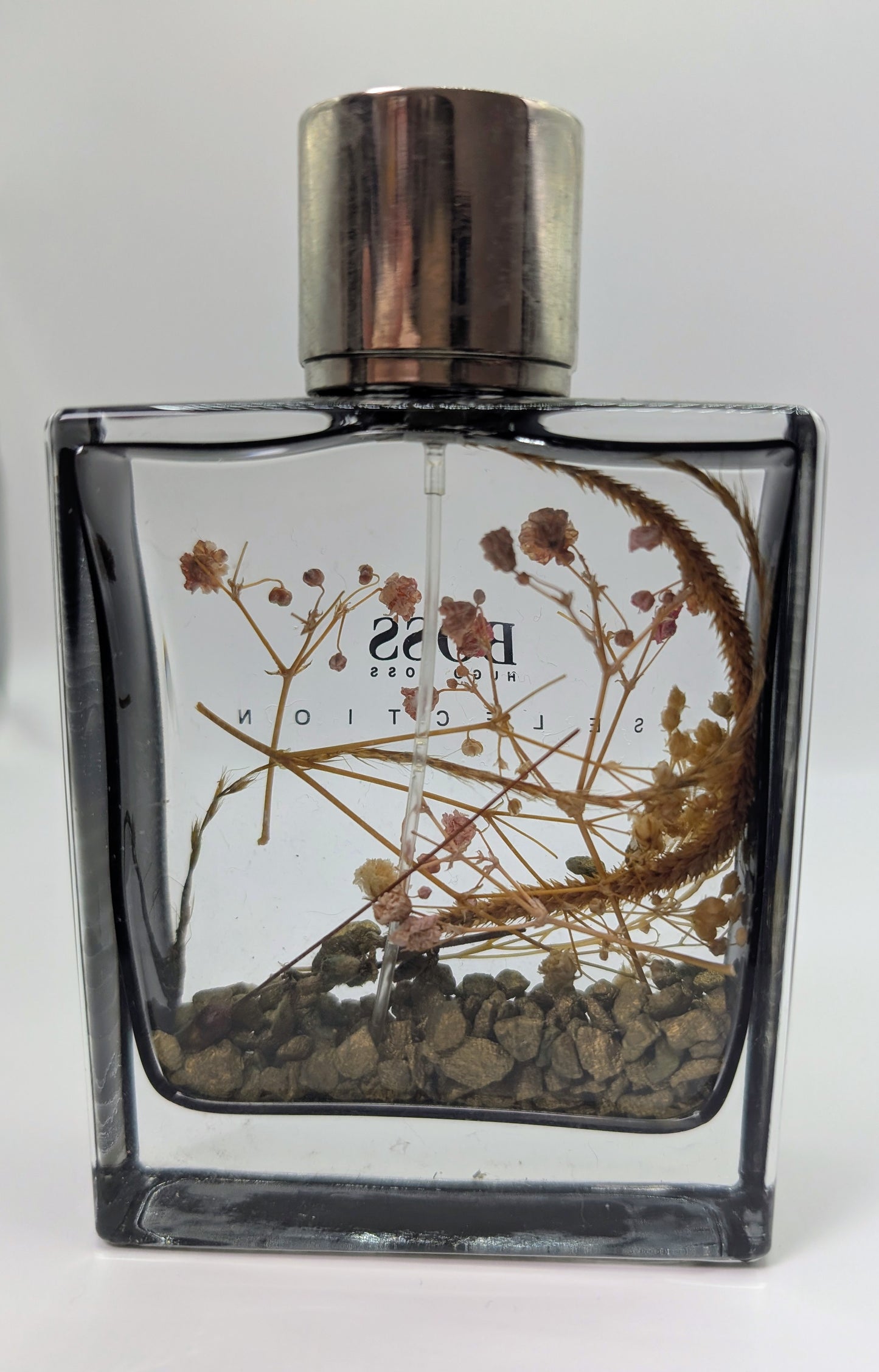 Flacon de Parfum Upcyclé  Objet Décoratif Unique  Recyclage Créatif