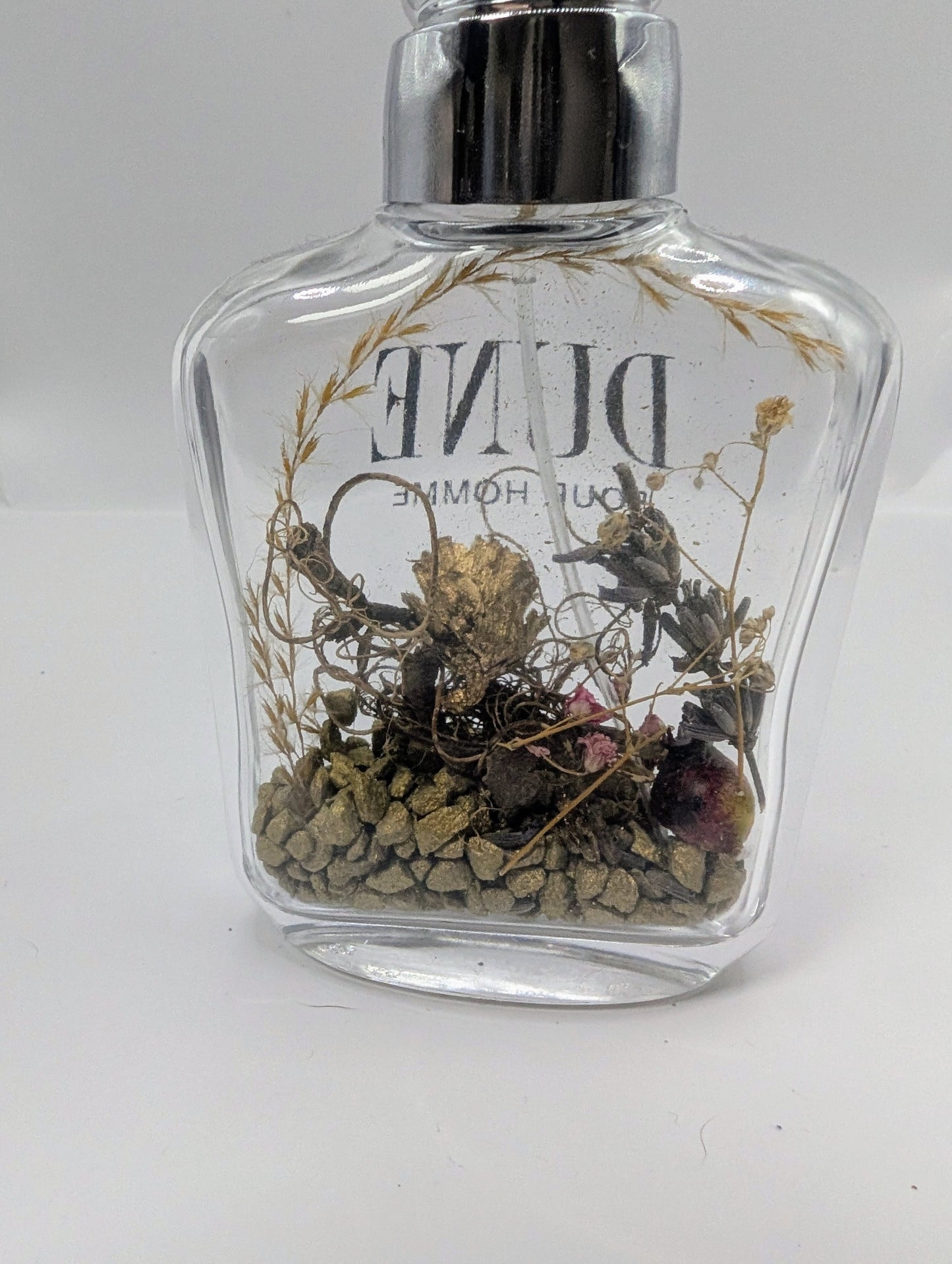 Flacon de Parfum Upcyclé  Objet Décoratif Unique  Recyclage Créatif