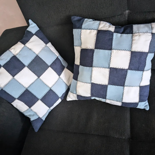 Coussin en jeans